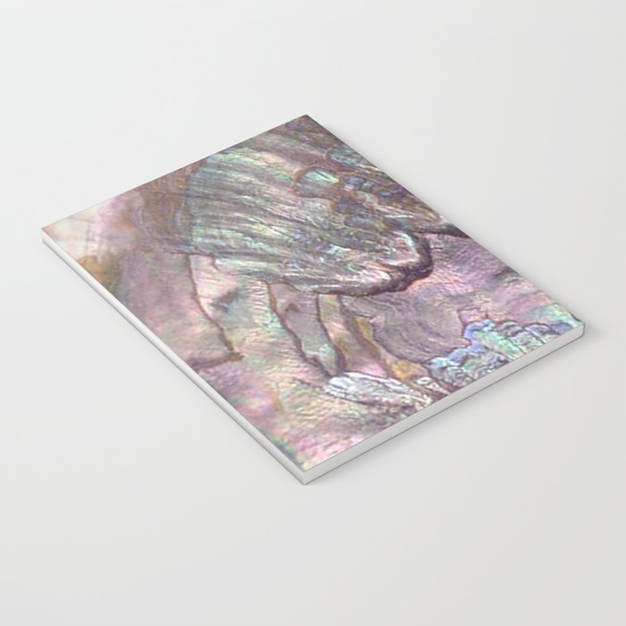 Shimmery Lavender Abalone Mother of Pearl Notebook Gallery Image 3