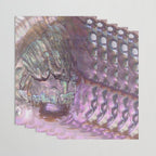 Shimmery Lavender Abalone Mother of Pearl Wrapping Paper Gallery Image 3