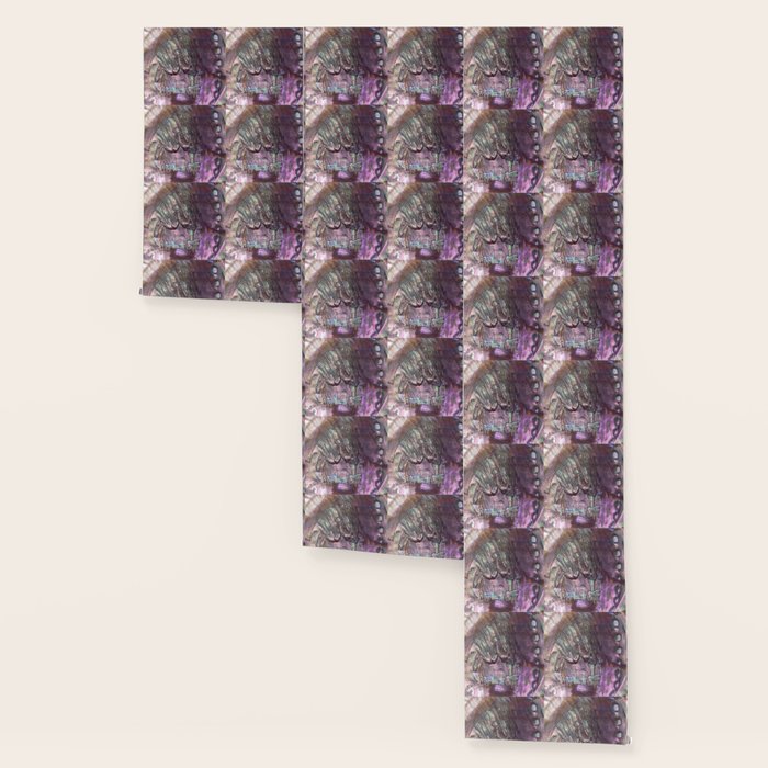 Shimmery Lavender Abalone Mother of Pearl Wallpaper Gallery Image 3