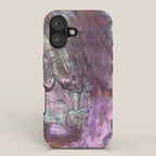 Shimmery Lavender Abalone Mother of Pearl iPhone Case Gallery Image 1