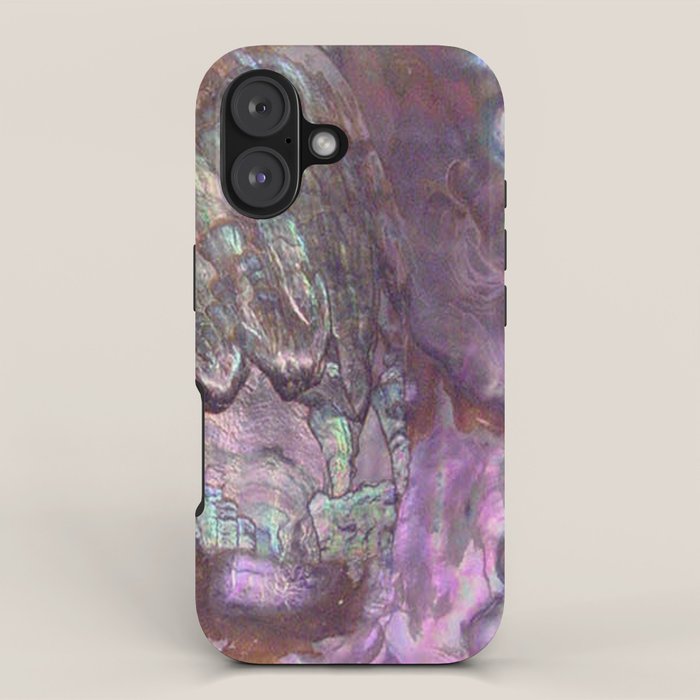 Shimmery Lavender Abalone Mother of Pearl iPhone Case Gallery Image 1