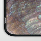 Shimmery Lavender Abalone Mother of Pearl Laptop Sleeve Gallery Image 3