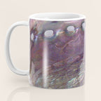 Shimmery Lavender Abalone Mother of Pearl Coffee Mug Gallery Image 3