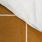 Grid (Golden Brown) Comforter Gallery Image 4