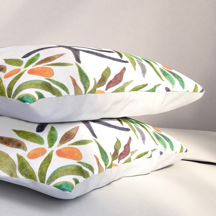 Bonsai Tree - Orange Fruit Pillow Sham Gallery Image 3