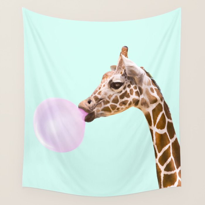 GIRAFFE Wall Tapestry Gallery Image 1