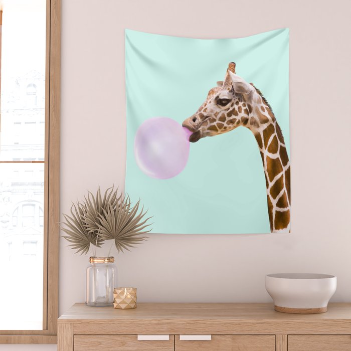 GIRAFFE Wall Tapestry Gallery Image 2