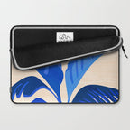 Indigo Tropics - Modern Coastal Design Laptop Sleeve Gallery Image 2