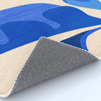 Indigo Tropics - Modern Coastal Design Rug Gallery Image 4