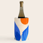 Indigo Tropics - Modern Coastal Design Wine Chiller Gallery Image 1