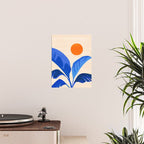 Indigo Tropics - Modern Coastal Design Poster Gallery Image 2