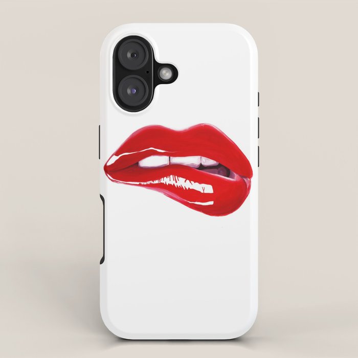 Red Lips iPhone Case Gallery Image 1