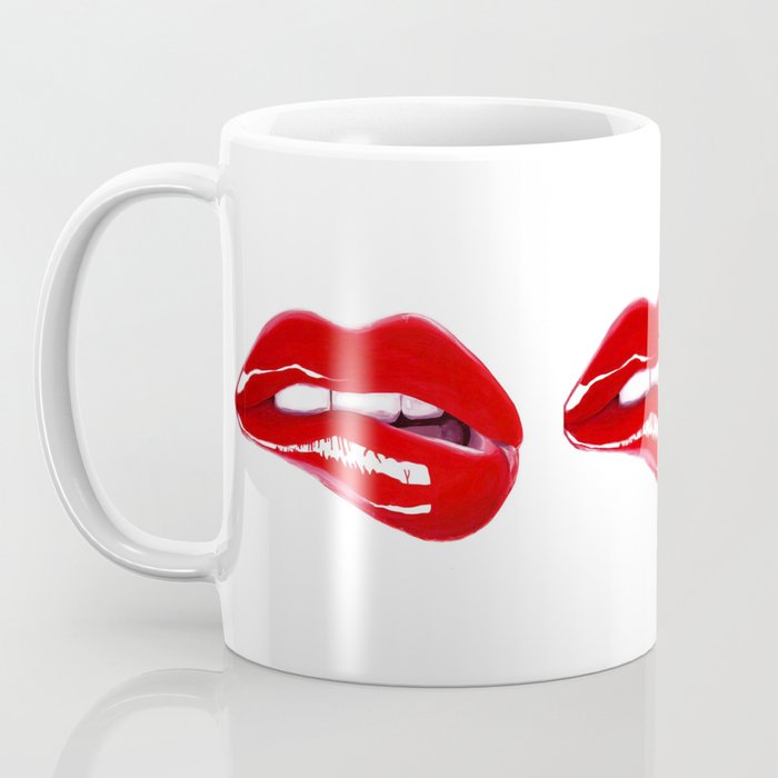 Red Lips Coffee Mug Gallery Image 3