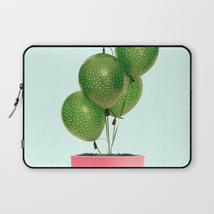CACTUS BALLOON Laptop Sleeve Gallery Image 1