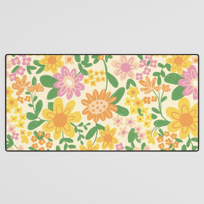 Yellow  Desk Mat Gallery Image 3