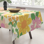 Yellow  Tablecloth Gallery Image 3
