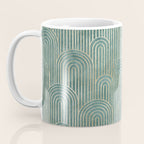 Art Deco Striped Arches Coffee Mug Gallery Image 3
