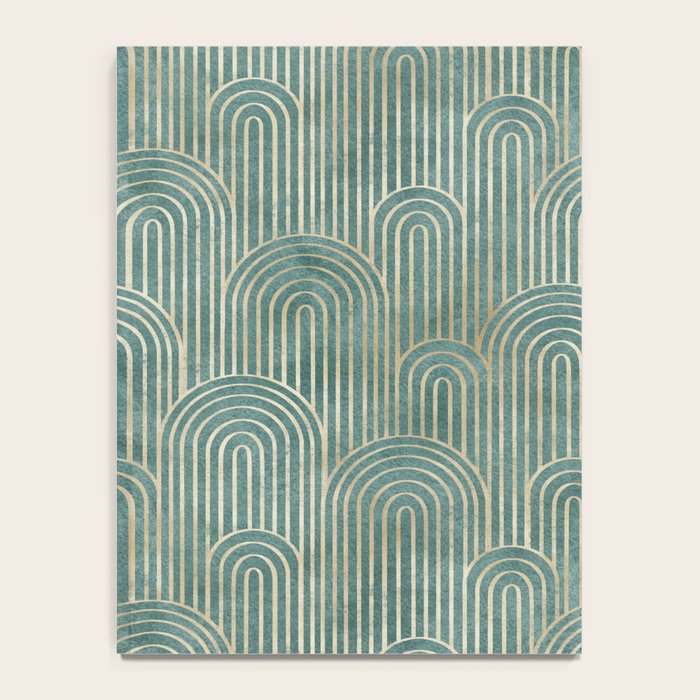 Art Deco Striped Arches Notebook Gallery Image 4