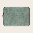 Art Deco Striped Arches Laptop Sleeve Gallery Image 1