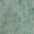 Art Deco Striped Arches Coffee Mug Gallery Image 2