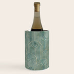 Art Deco Striped Arches Wine Chiller Gallery Image 2