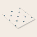 Leafy pattern - teal Notebook Gallery Image 2
