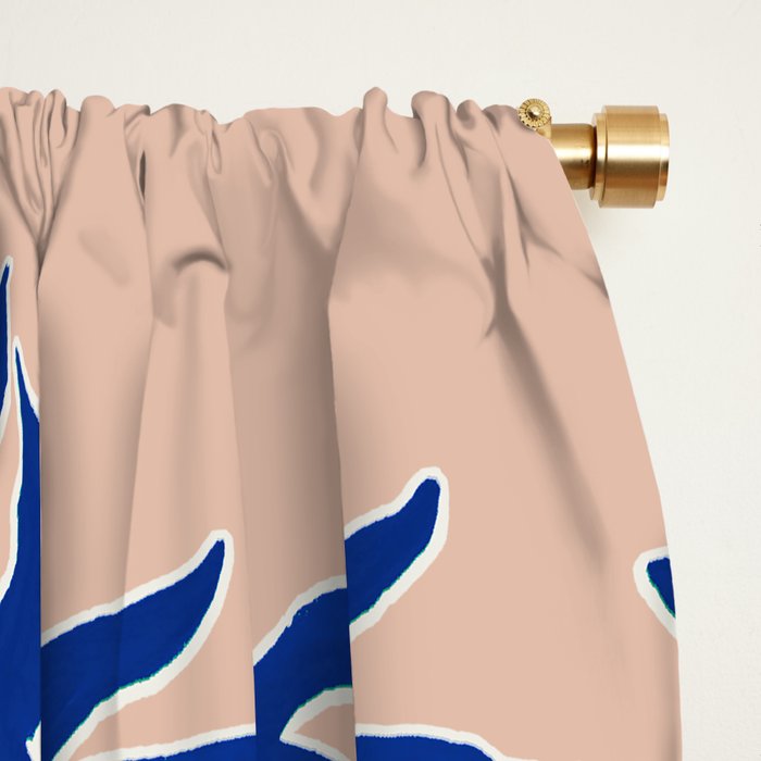 Leopard Vase Window Curtain Gallery Image 2