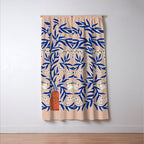 Leopard Vase Window Curtain Gallery Image 3