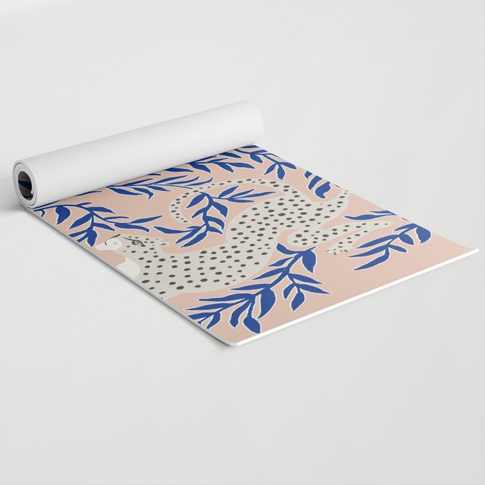 Leopard Vase Yoga Mat Gallery Image 2