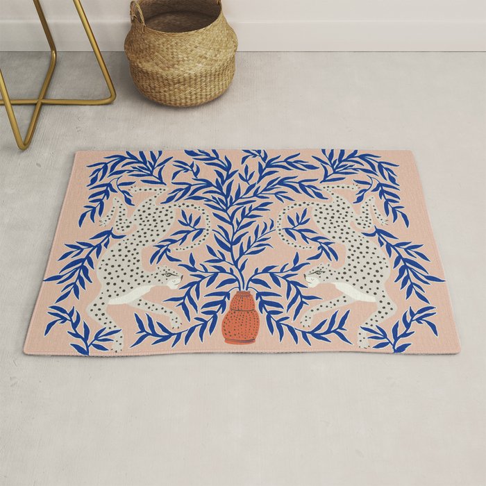Leopard Vase Rug Gallery Image 1
