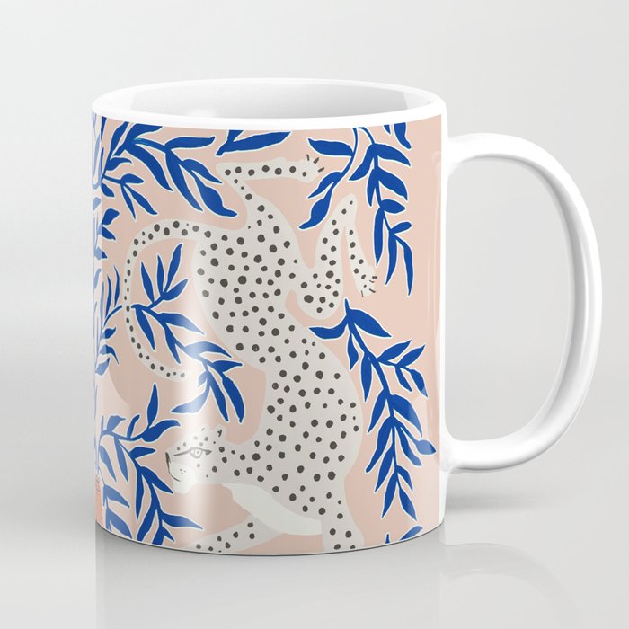 Leopard Vase Coffee Mug Gallery Image 1