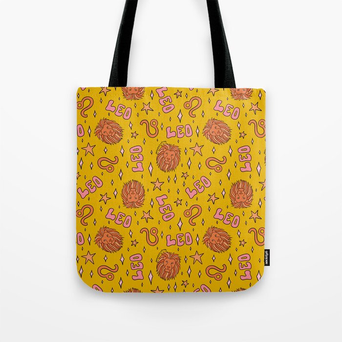 Leo Print Tote Bag Gallery Image 1
