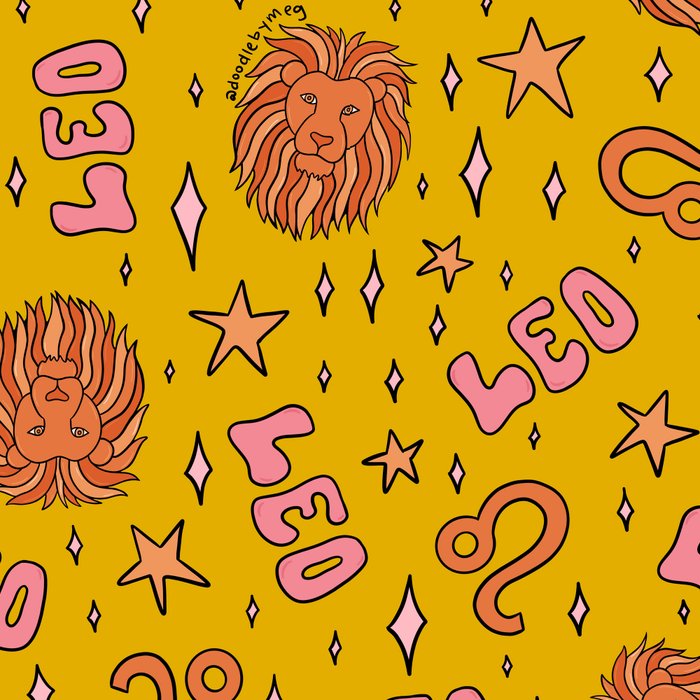 Leo Print Coffee Mug Gallery Image 2