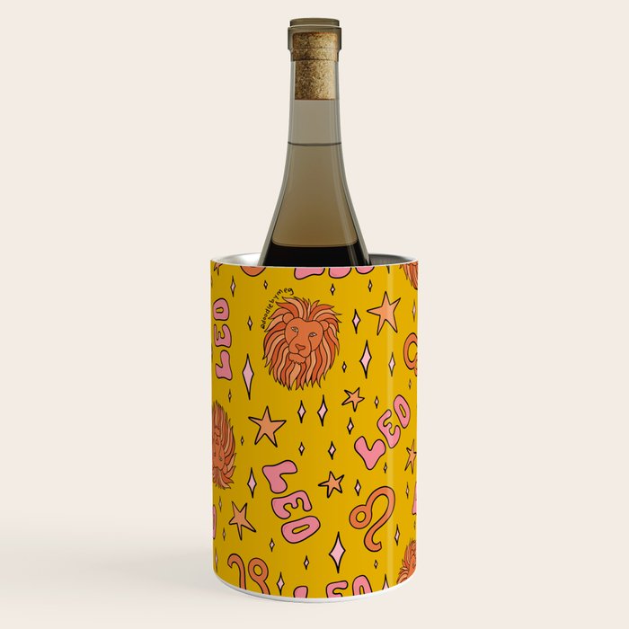 Leo Print Wine Chiller Gallery Image 1