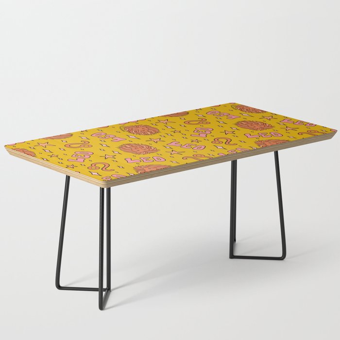 Leo Print Coffee Table Gallery Image 1