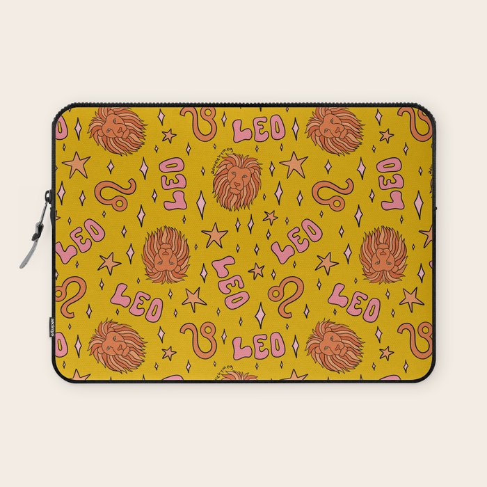 Leo Print Laptop Sleeve Gallery Image 1