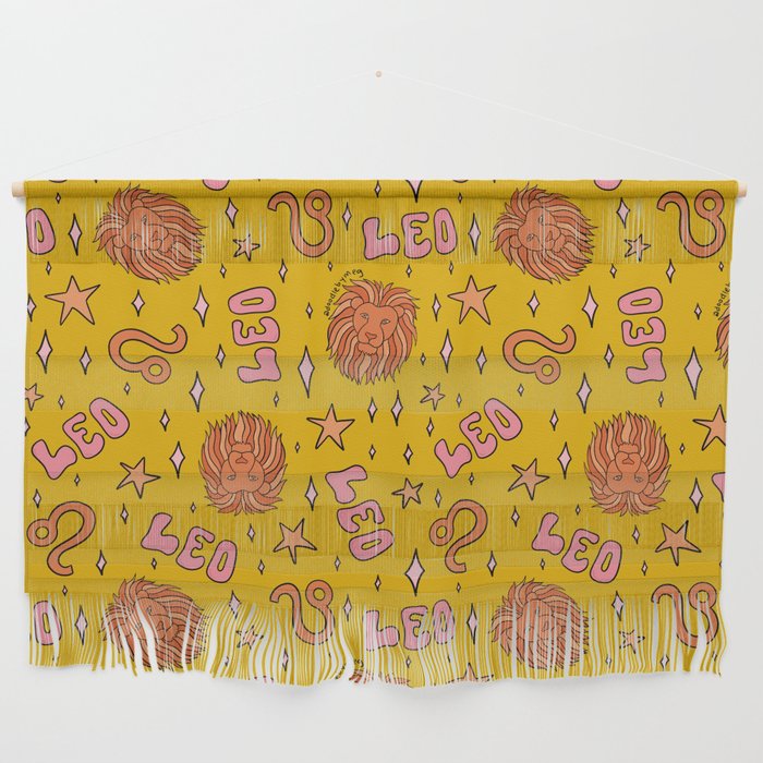 Leo Print Wall Hanging Gallery Image 1