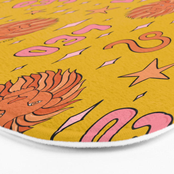 Leo Print Bath Mat Gallery Image 3