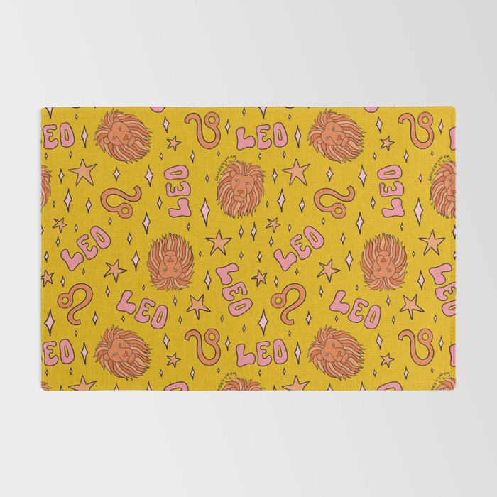 Leo Print Rug Gallery Image 2