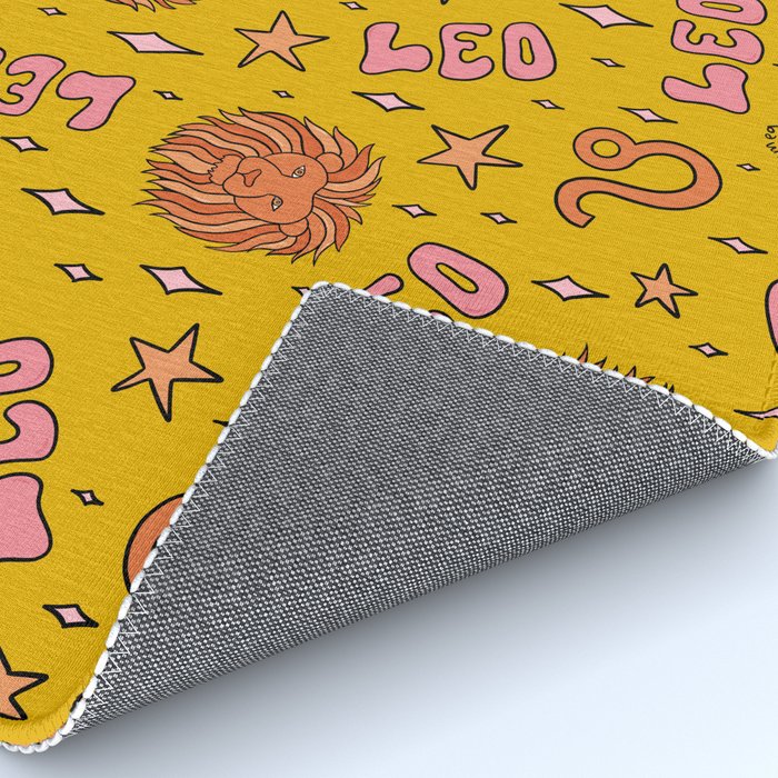 Leo Print Rug Gallery Image 4