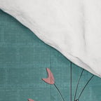 Mid Century Kitty Mischief - ©studioxtine Comforter Gallery Image 4