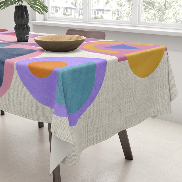 Midnight Mirror ii Tablecloth Gallery Image 3