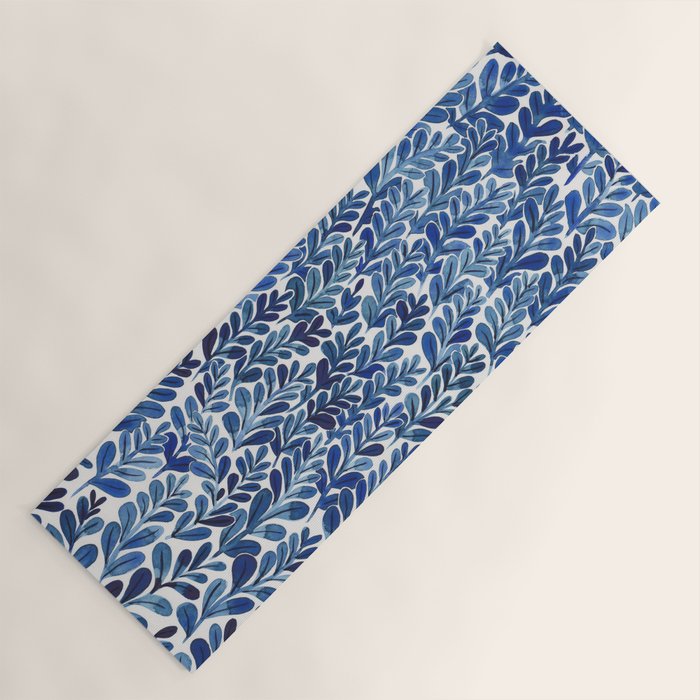 Indigo blues Yoga Mat Gallery Image 1