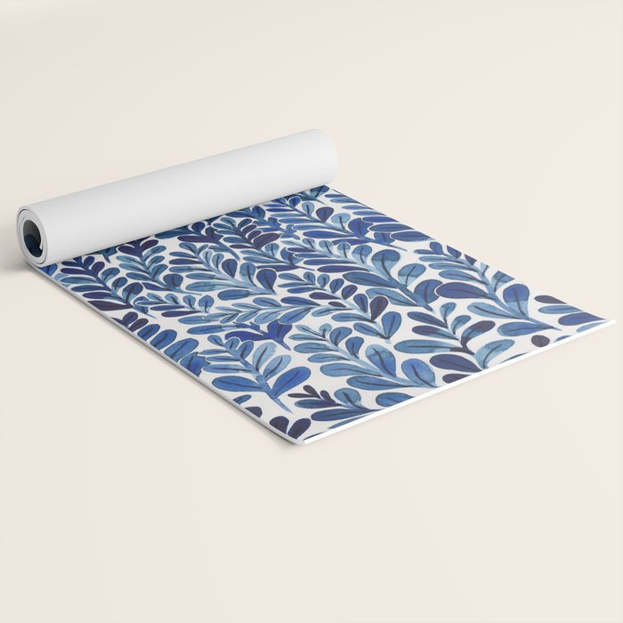 Indigo blues Yoga Mat Gallery Image 2
