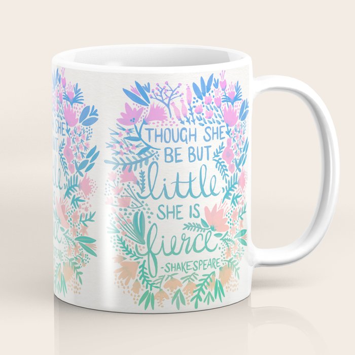 Little & Fierce - Lavender Mint OmbrÃ© Coffee Mug Gallery Image 1