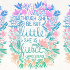 Little & Fierce - Lavender Mint OmbrÃ© Coffee Mug Gallery Image 2
