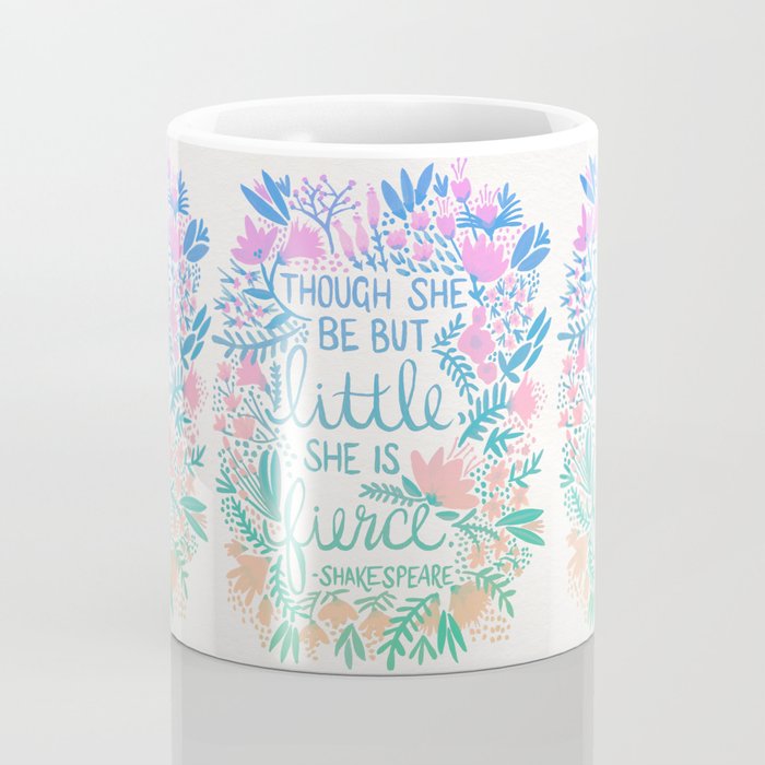 Little & Fierce - Lavender Mint OmbrÃ© Coffee Mug Gallery Image 4