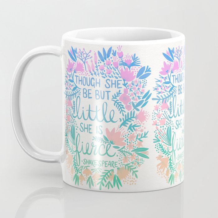 Little & Fierce - Lavender Mint OmbrÃ© Coffee Mug Gallery Image 3