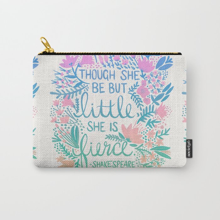 Little & Fierce - Lavender Mint OmbrÃ© Carry All Pouch Gallery Image 1
