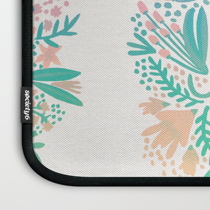 Little & Fierce - Lavender Mint OmbrÃ© Laptop Sleeve Gallery Image 3